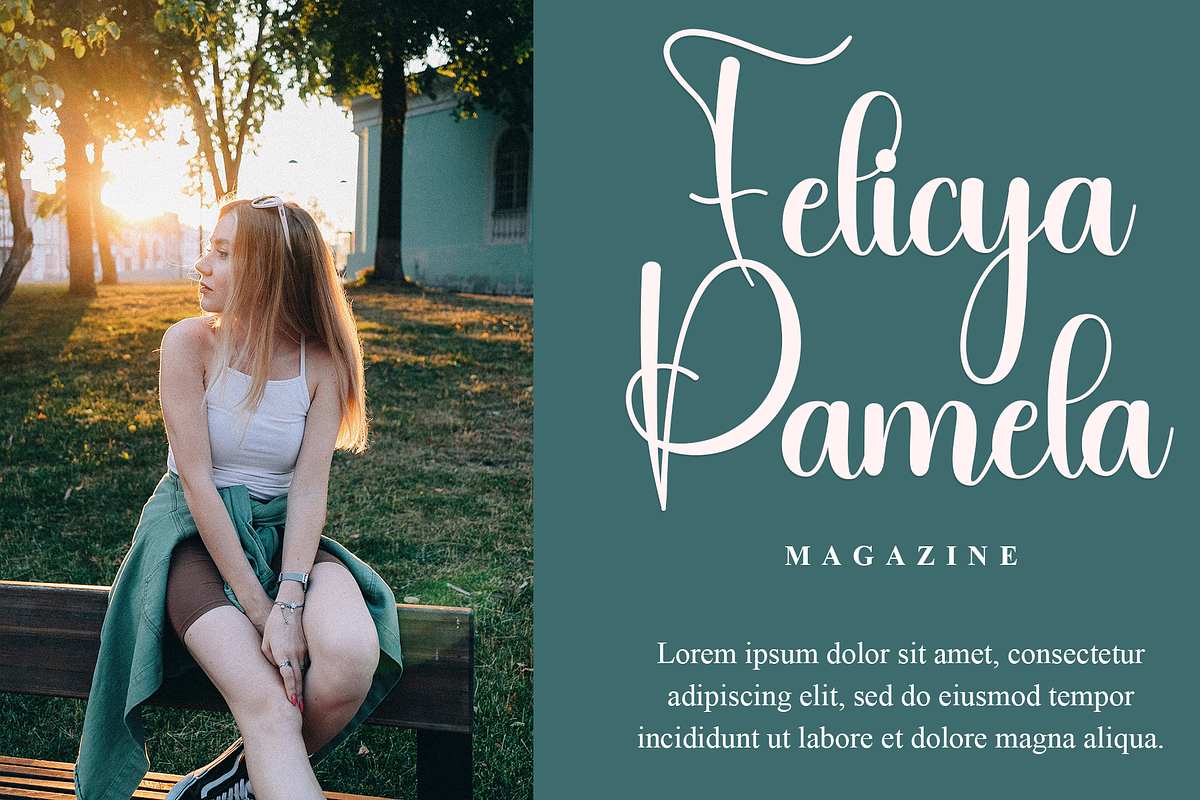 Natural Paradise, a Handwritten Font by FreshTypeINK (Photo 5 of 7)