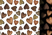 Watercolor heart cliparts & patterns, an Object Graphic by Naty Art (Thumbnail 20 of 24)