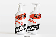 Cosmetic pump mockup bundles, a Cups & Container Mockup by Ambo Ampeng (Thumbnail 22 of 32)