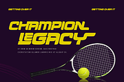 Aougtron | Athletic Font, a Font by twinstd (Thumbnail 6 of 14)