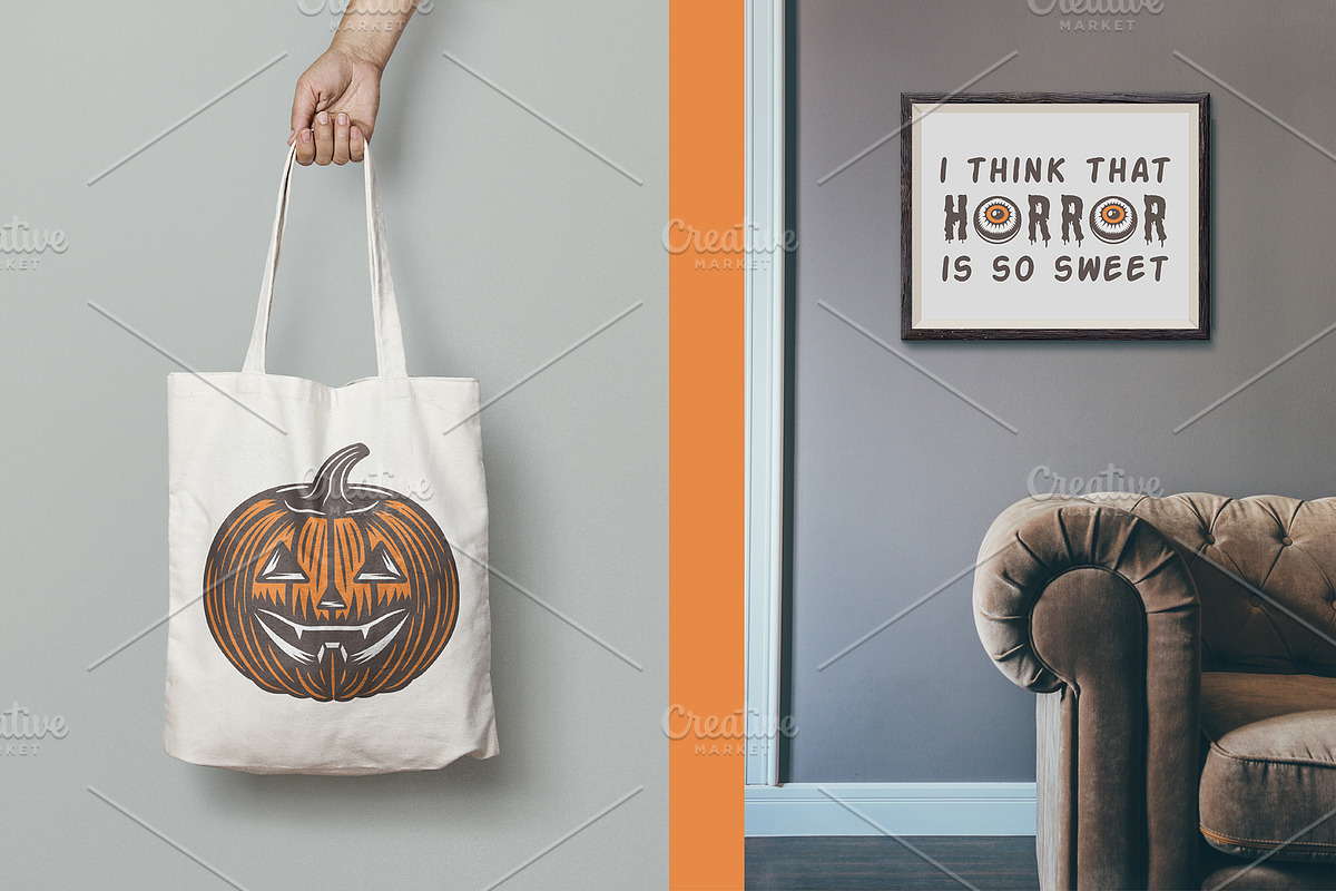 Halloween Massive Bundle, a Branding & Logo Template by AkimD (Photo 7 of 16)