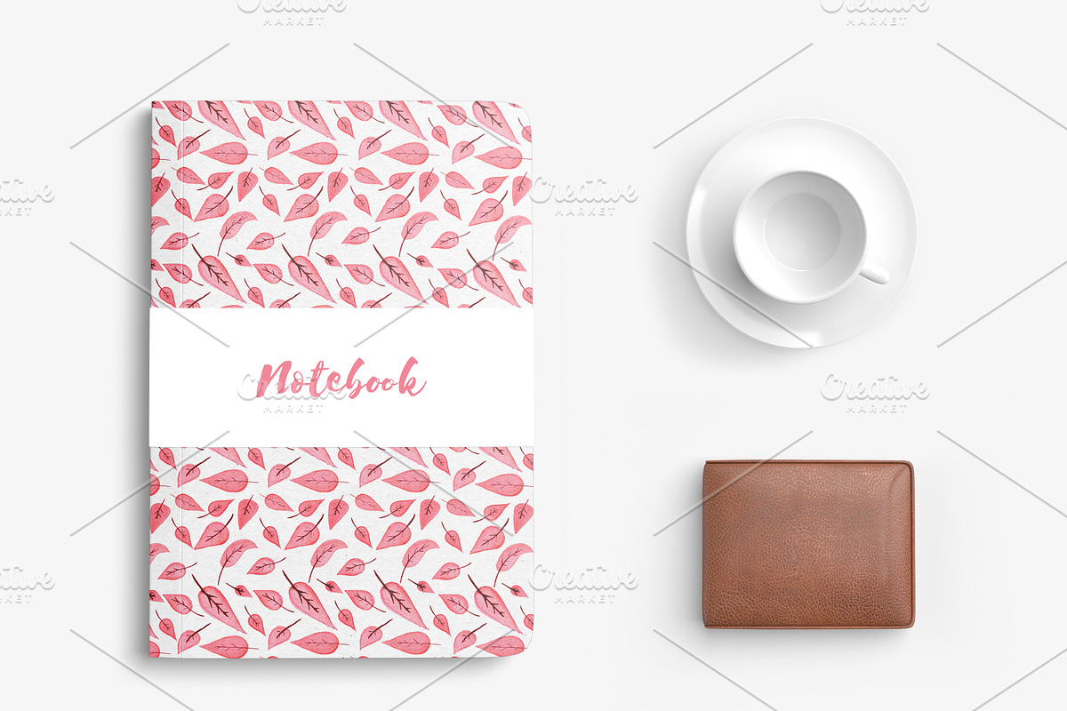 Totally Pink set + free backgrounds, an Illustration by Alena Ermakova (Photo 3 of 5)