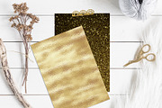 Gold Foil & Glitter Textures, a Texture Graphic by CatJello Graphics (Thumbnail 7 of 15)