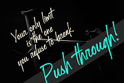 Silent Thinker | Quick Handwritten, a Handwritten Font by Lemonthe (Thumbnail 6 of 7)