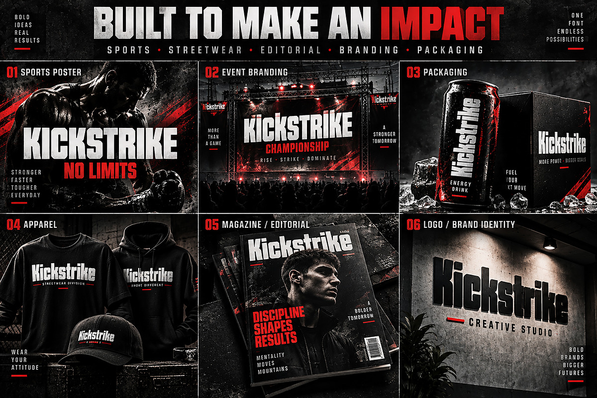 Kickstrike, a Script Font by Wow Magic (Photo 2 of 5)