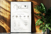 Vacation Rental Welcome Sign, a Marketing Template by M9 Design (Thumbnail 6 of 7)