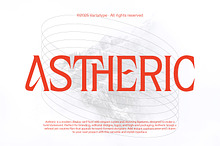 Astheric – Modern Ligature Serif