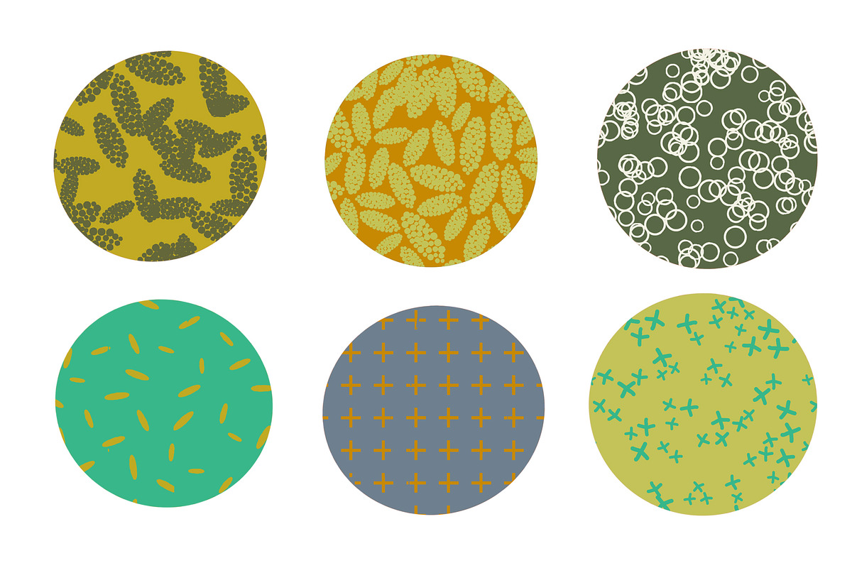 Procreate seamless pattern brushes, a Brush Add-On by STUDIO 17 (Photo 3 of 7)
