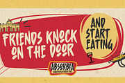Absorbia – Unique Display Brush Font, a Handwritten Font by Almarkhatype (Thumbnail 2 of 8)