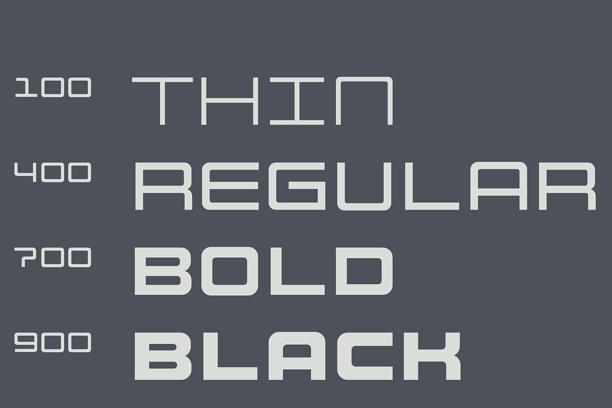 Flatface CTR-3, a Sans Serif Font by Flatface (Photo 2 of 13)