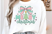Merry Christmas Coquette Png, an Illustration by Craft Nest (Thumbnail 3 of 6)