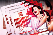 Birthday Flyer Template, a Templates & Theme by MithilaCreation (Thumbnail 5 of 5)