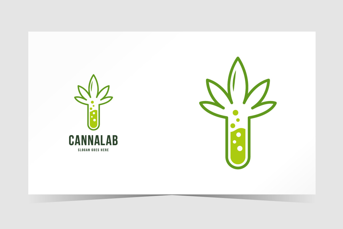 Cannabis Lab Logo, a Branding & Logo Template by emotions76 (Photo 3 of 3)