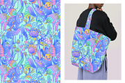 Cosmic Flora seamless pattern, a Pattern Graphic by Designnina Shop (Thumbnail 8 of 11)