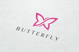 Infinity Butterfly Logo