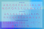 INTROPMENT - pair of striped font, a Sans Serif Font by CHIMERA (Thumbnail 2 of 11)