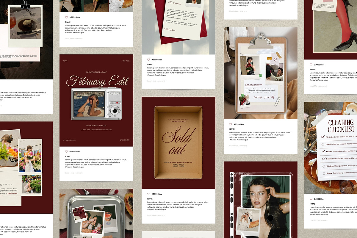 Canva Social Media Agency Kit, a Social Media Template by Pani Temp. (Photo 7 of 13)