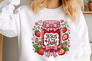 Jesus is My Jam PNG, Vintage Faith, a Seasonal Illustration by designcity5 (Thumbnail 2 of 4)