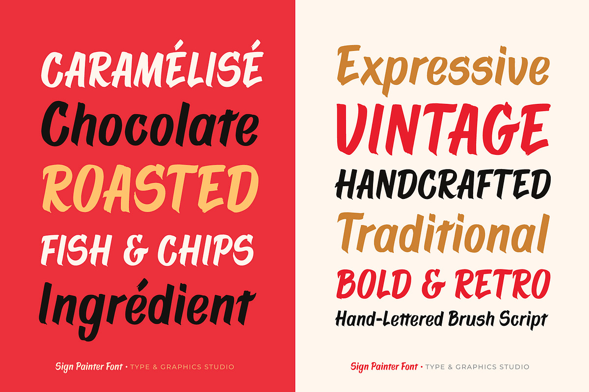 Sign Painter, a Handwritten Font by Type and Graphics Studio (Photo 12 of 16)