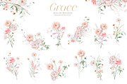 Wild floral illustrations - Grace, an Illustration by TheHappyGiftArt (Thumbnail 4 of 10)