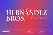 Hernandez Bros, a Serif Font by Latinotype (Thumbnail 1 of 15)