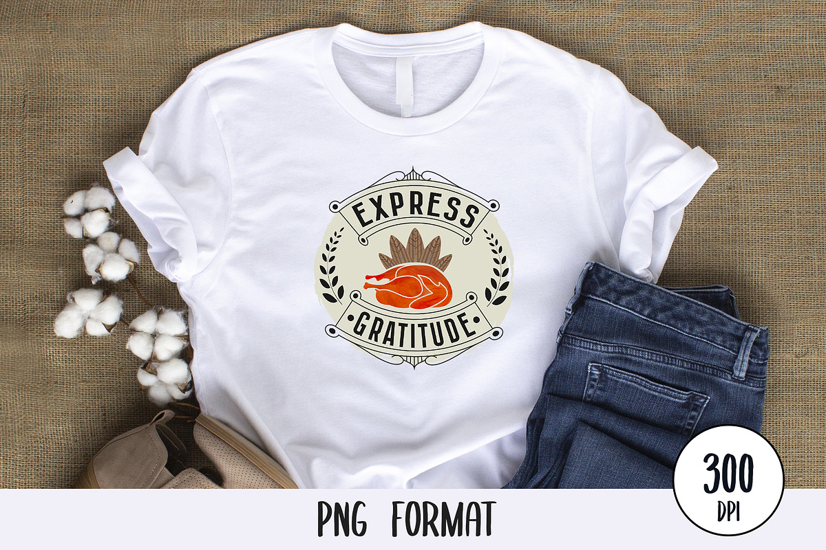 Thanksgiving Sublimation PNG Bundle, an Illustration by thefutive (Photo 4 of 6)