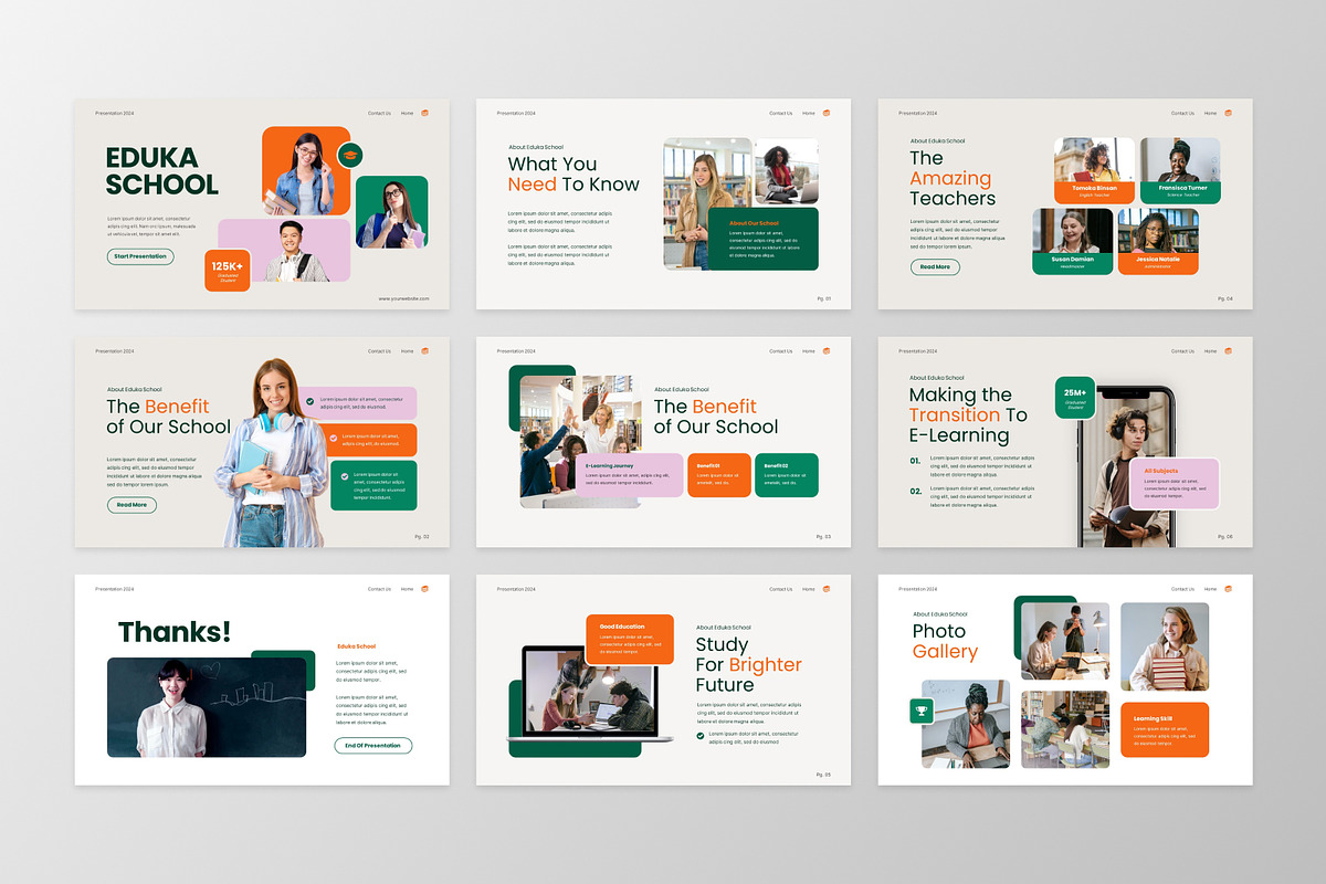 Eduka - College Keynote Template, a Presentation Template by GraphauseProject (Photo 3 of 6)