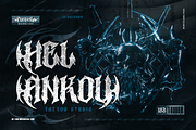 Purevil, a Blackletter Font by Burntilldead (Thumbnail 5 of 13)
