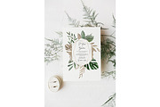 A7 Wedding Invitation Mockup, a Product Mockup by PrettyGrandmillennial (Thumbnail 3 of 4)