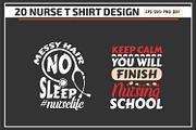 Nurse typographic quotes Bundle, a Graphic by Uniquesvg99 (Thumbnail 7 of 8)