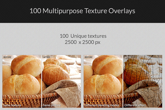 100 Multi Purpose Texture Overlays