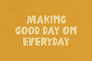 Cafe Corner Retro Display Font Duo, a Handwritten Font by Littlehand (Thumbnail 8 of 9)