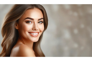 A portrait of a young woman with, a Beauty & Fashion Photo by Igor Tichonow