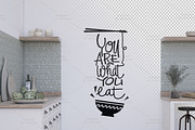 Interior Mockup, Italian Kitchen, a Product Mockup by Designed By Gorovaya (Thumbnail 8 of 9)