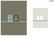 A6/B6/A5 GREETING CARD MOCKUPS, a Merchandise Mockup by MCKP*ME (Thumbnail 5 of 9)