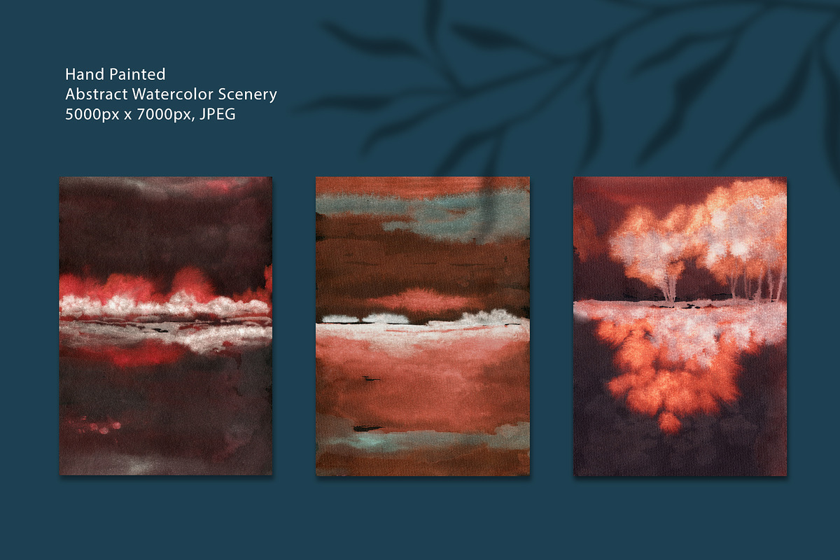 Dark Dreams- watercolor art, a Background Graphic by Marmoris.Arts (Photo 12 of 28)