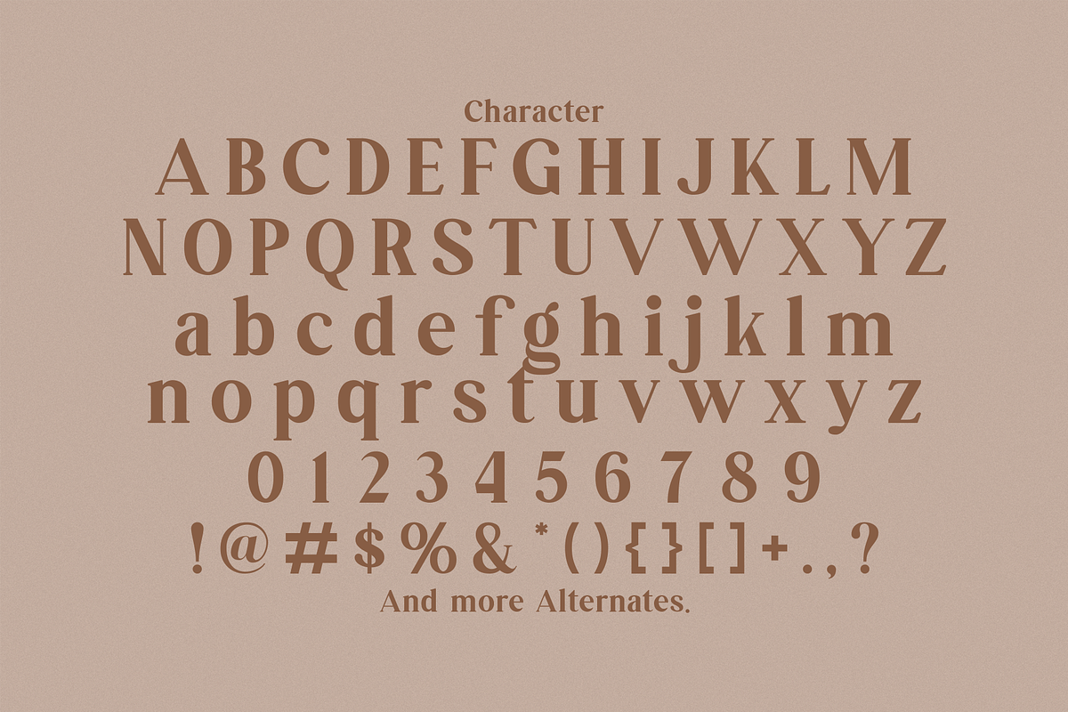 Arsene Modern Serif Typeface, a Sans Serif Font by edukka (Photo 4 of 8)