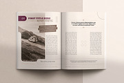 Distinct Indesign Template, a Magazine Template by Luuqas Design (Thumbnail 4 of 18)