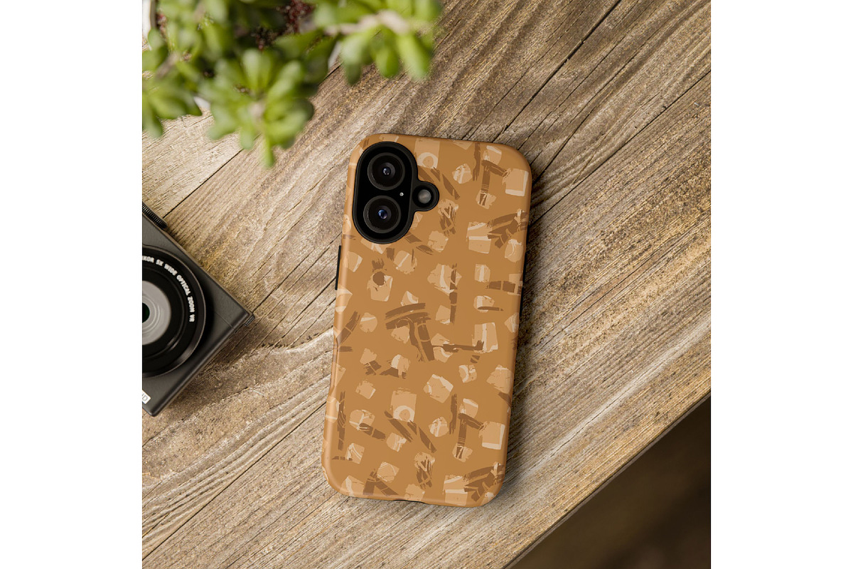 Earthy Texture – Bold Abstract Print, a Decorative Illustration by kraalikaacreations (Photo 10 of 10)