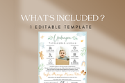 Editable Pastel Nursery Baby Canva, an Invitation Template by Blooming Daisy (Thumbnail 2 of 4)