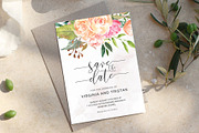 Save the Date Template, an Invitation Template by ShineOnWedding (Thumbnail 1 of 13)