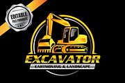Excavator Heavy Vehicle Logo, a Branding & Logo Template by Guavanaboy (Thumbnail 1 of 4)