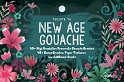 New Age Gouache Brushes, a Brushes & More by DeloresArt (Thumbnail 1 of 11)