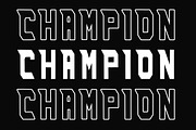 Mandala - Display Sport Font, a Font by Arendxstudio (Thumbnail 7 of 7)