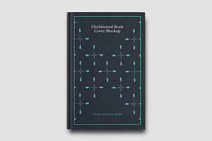 Clothbound Book Cover Mockup