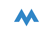 M Logomark Logo Template, a Branding & Logo Template by Advateik ™ (Thumbnail 4 of 4)