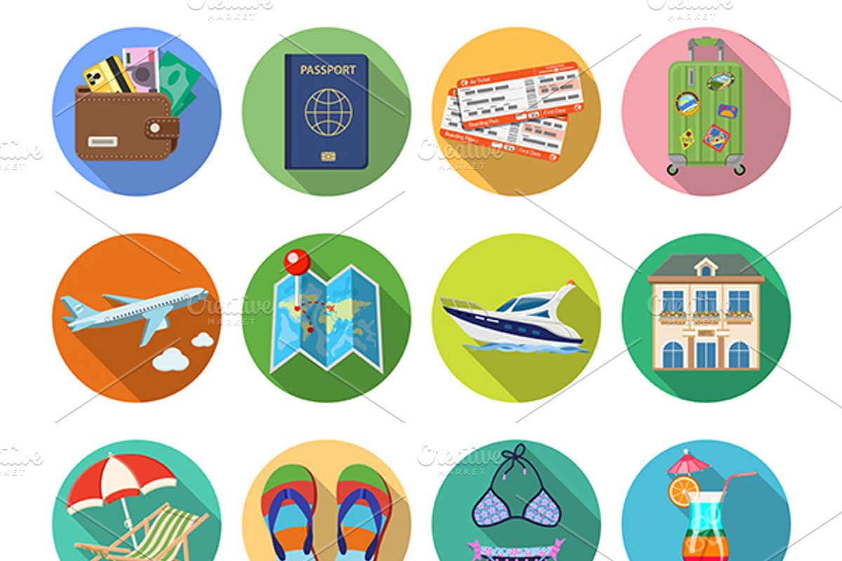 Vacation and Tourism Themes, a Technology Illustration by TAlex (Photo 5 of 6)