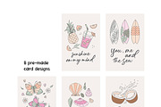 Vacay all the way! AI, JPEG, PNG., an Illustration by Sentimental postman (Thumbnail 4 of 16)