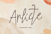 Arkite, a Handwritten Font by Yoga Letter (Thumbnail 1 of 5)