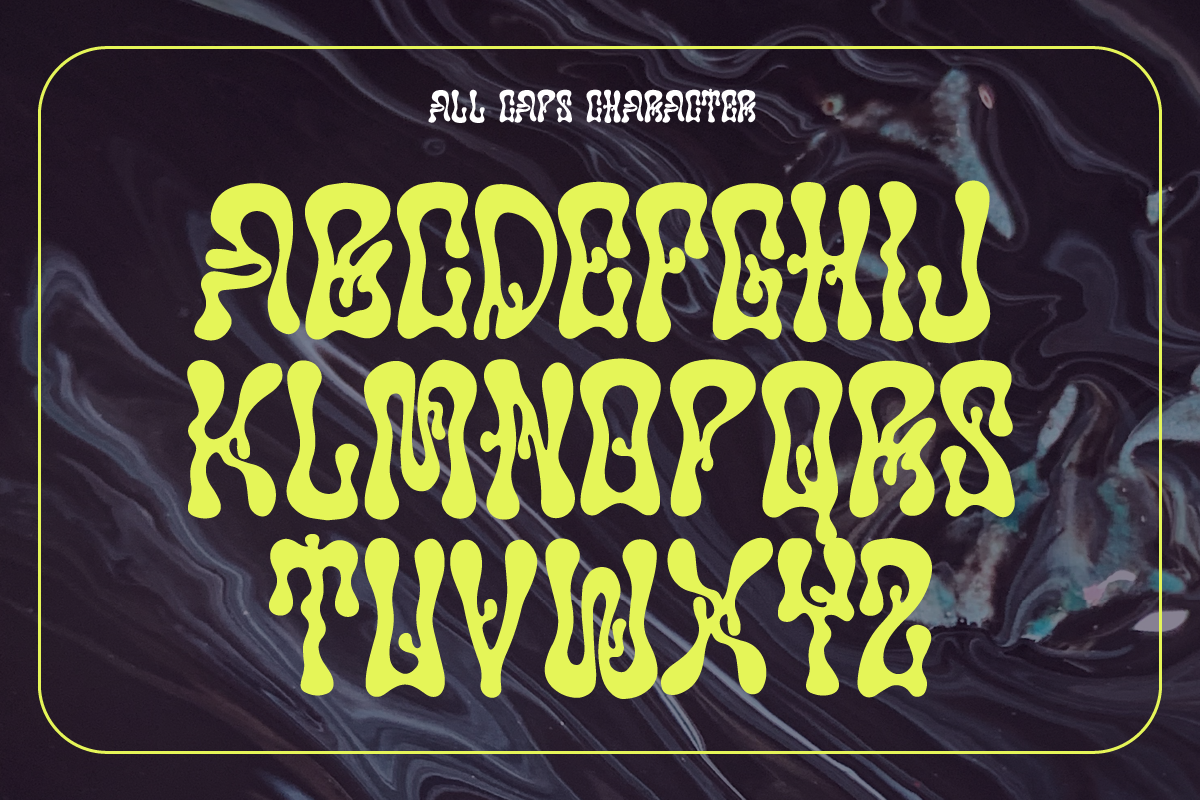 Squidwod Liquid Display Font, a Font by Ronny Studio (Photo 8 of 9)